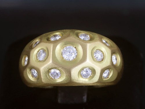 Großer brillant ring - ring, ca