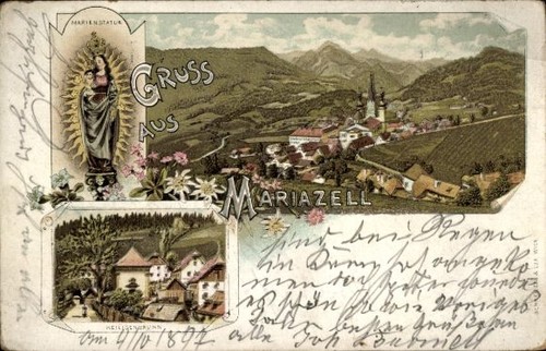 Litho mariazell steiermark - mariazell,