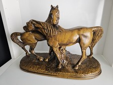 Pferdegruppe Pferde Skulptur