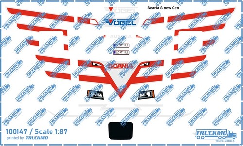 Truckmo decals vögel - decals,