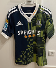 Adidas Highlanders Rugby Original Trikot Jersey Herren Neuseeland Größe M 