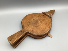 Blasebalg alt Holz Leder