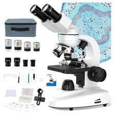 Binokulares Mikroskop Professionell 40-1000X Schüler Labor Hobby