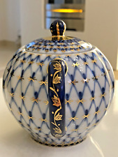 Lomonosov Porzellan Kobaltnetz