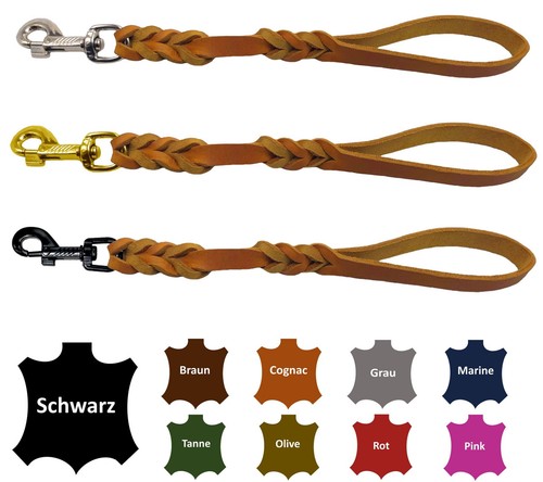 Hundeleine leder kurzführer - hundeleine,