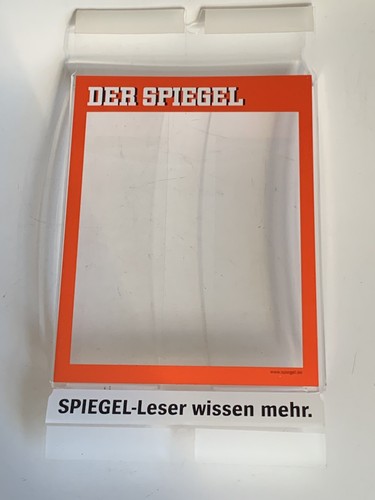 Spiegel display werbung - spiegel,