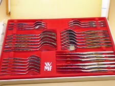 WMF Besteck Capri Cromagan  30 teilig inkl. 6 Kuchengabeln Teilvergoldet
