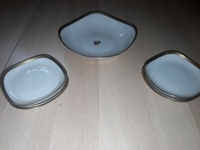 7  teile  Winterling Kirchenlamitz Bavaria elfenbein Goldrand  