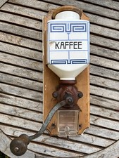 Kaffeemühle Wächtersbach Jugendstil Dec. 1676 Leinbrock's Ideal um 1905 Keramik