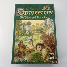 Carcassonne Die Jäger und Sammler Hans im Glück Brettspiel 2002 mit Holzfiguren