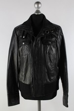 Street One schwarze Leder-Jacke Gr.38/S echtes Leder Top Zustand