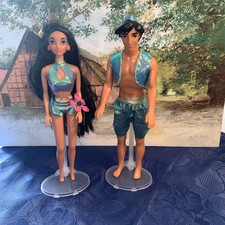 Barbie Disney Aladin und Prinzessin Jasmin 1966 Mattel Vintage