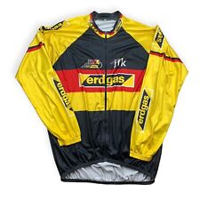 vintage Rad Jacke JFK Erdgas 90er Gr. XXL BW 70cm Bike Trikot Bunt Shirt ZM41