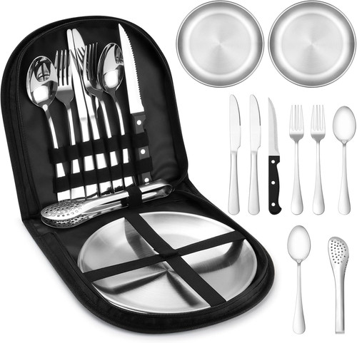 Camping geschirr set für - geschirr,