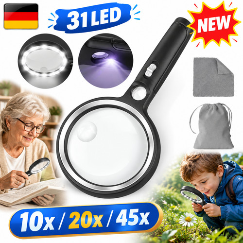 10x 20x 45x led - beleuchtung, 31