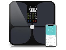 Lepulse Körperfettwaage Lescale F4, Waage mit Körperfett und Muskelmasse,