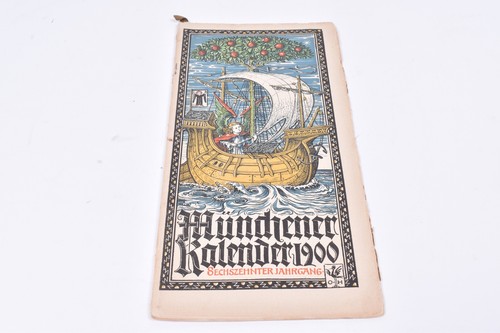 Münchener kalender 1900 - kalender,