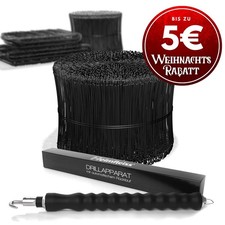 Drillapparat Driller + Betonbindedraht Drilldraht Rödeldraht Ösendraht 140-300mm