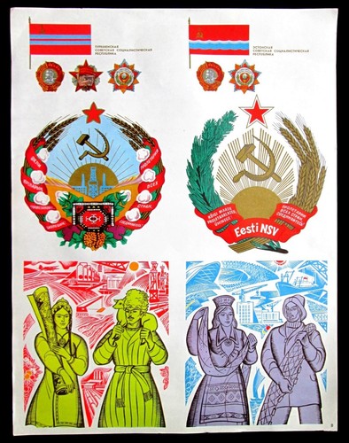 Original poster udssr - poster,
