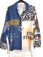 Ausgefallene Bluse 38-46