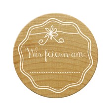 Woodies Holz Stempel