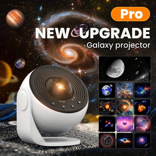 Led galaxy projector starry - led,