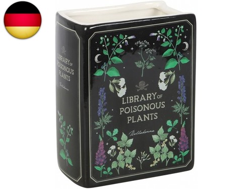 Poisonous plants book - book, shaped