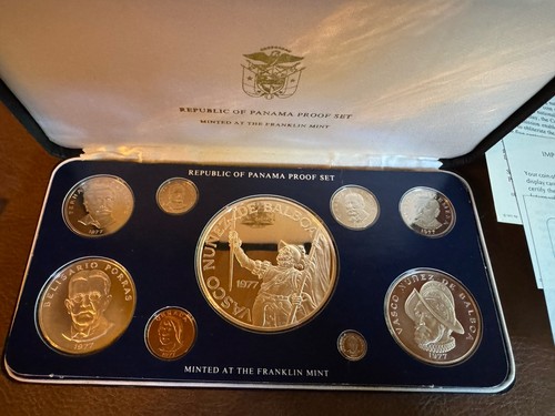 Franklin mint panama proof set - mint,