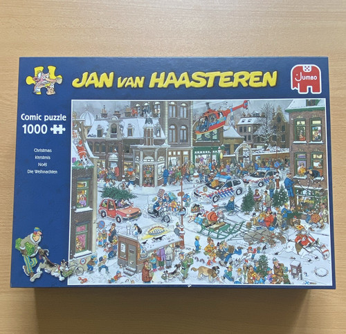 Jumbo comic puzzle - comic, van