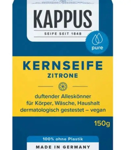 Kappus kernseife zitrone - kernseife,