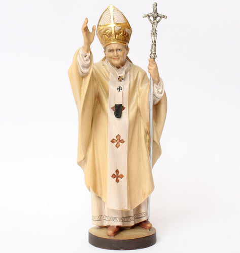 Papst johannes paul holz - johannes, ii.