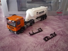 Herpa   MB  Actros Eutersilo  Sattelzug Fischer Weilheim  Maßstab  1:87  in OVP