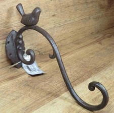 Halterung Haken Wandhalterung Blumenampelhalterung Laternenhalterung Vogel LH236