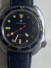 MILITÄR JUNGHANS NAVY Quarz 70er Jahre M 10/4980