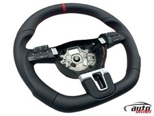 AUSTAUSCH Lenkrad Lederlenkrad Vw Passat 3C B6 B7 EOS Multifunktion Abgeflacht
