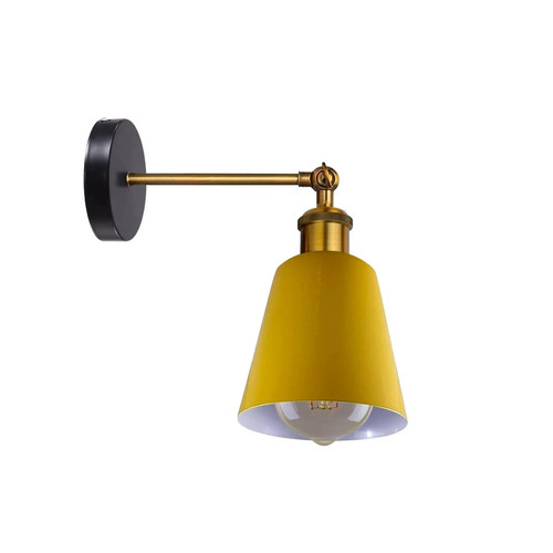 Wandleuchte e27 led - led, metall