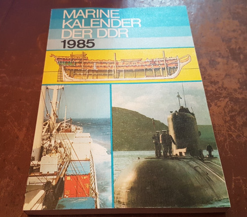 Marinekalender der ddr 1985 - marinekalender,