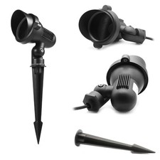 Gartenstrahler LED Erdspieß Strahler IP67 Garten Leuchten Gartenleuchten 230V