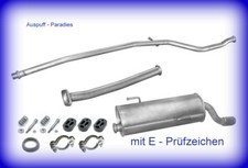 Abgasanlage Auspuff mit
