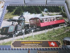 Lokarchiv Dampfloks 693 Zahnrad Lok 7 Vitznau Rigi Bahn 1871 Schweiz