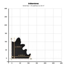 Autoleder NAPPA LEDER schwarz