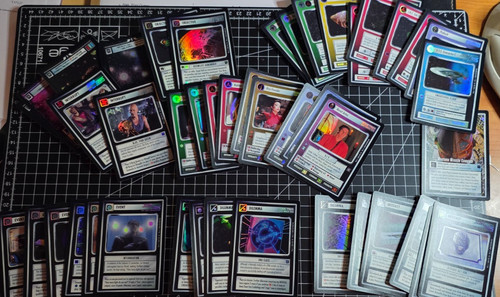 Star trek ccg - ccg, foil