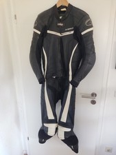 Herren Motorrad Lederkombi Gr. 98 - Held Spire Zweiteiler Racing schwarz-weiß