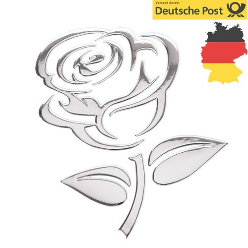 Aufkleber auto rose blume - auto,