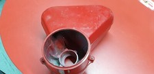 Gehäuse für Ansauggeräuschdämpfer MZ TS 250 -rot- !!! DDR-Ersatzteil !!!