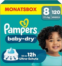 Pampers Baby-Dry Größe 8