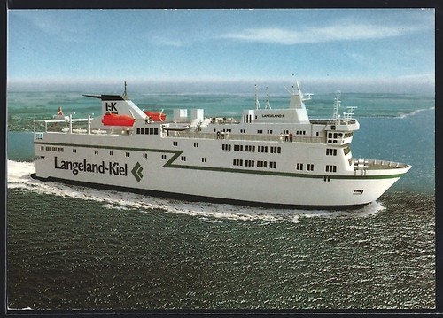 Ansichtskarte fährschiff - ansichtskarte, ms