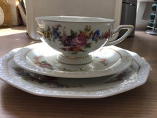 Antike Rosenthal Maria Samara Gedeck 3-teilig, siehe Fotos