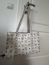 MCM Tasche Vintage Leder Weiß