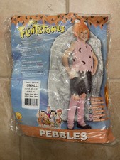 FUBIES The Flintstones Familie Feuerstein Pebbles Kostüm – Größe Small 3–4 Jahre